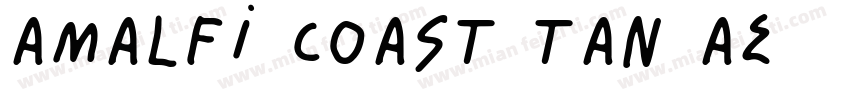 Amalfi Coast Tan Ae字体转换